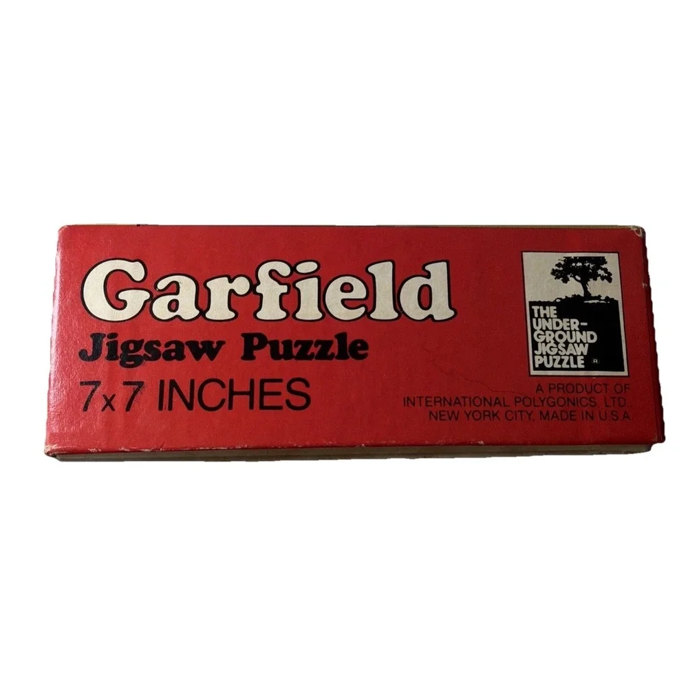 Garfield Twit The Underground Jigsaw Puzzle 100 Pc Mini Jigsaw Complete 7x7
